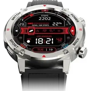 Смарт-часы iMiLab iMiki D2 Silver Silicone Strap UA