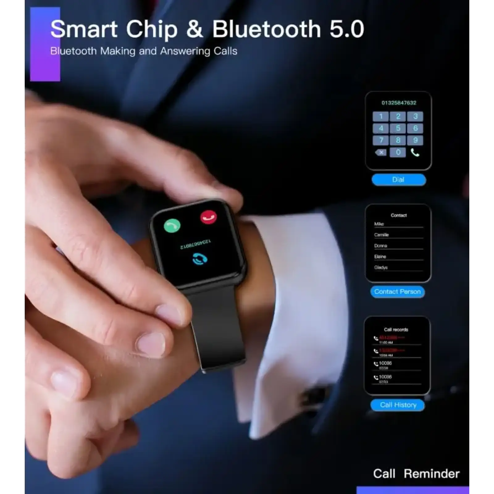 Cмарт-часы Choetech WT001 UA