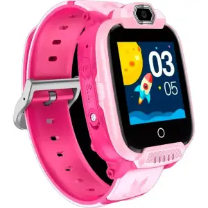Детские смарт-часы Canyon Jondy KW-44 4G Camera GPS Music Pink (CNE-KW44PP) UA