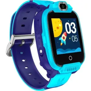 Дитячий смарт-годинник Canyon Jondy KW-44 4G Camera GPS Music Blue (CNE-KW44BL) UA