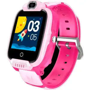 Детские смарт-часы Canyon Jondy KW-44 4G Camera GPS Music Pink (CNE-KW44PP) UA