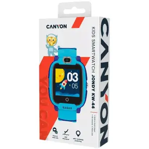 Дитячий смарт-годинник Canyon Jondy KW-44 4G Camera GPS Music Blue (CNE-KW44BL) UA