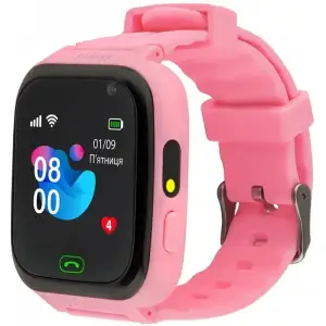 Детские смарт-часы Garmix PointPRO-100 WiFi Pink UA