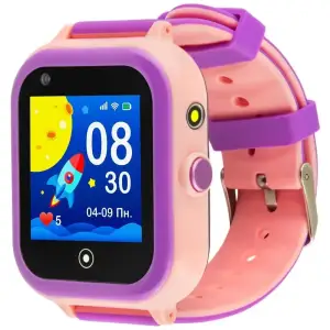 Детские смарт-часы Garmix PointPRO-200 4G/GPS/WiFi Pink UA