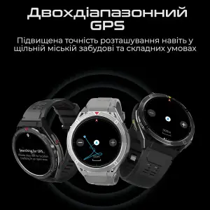 Смарт-годинник HiFuture Active Black/Red UA