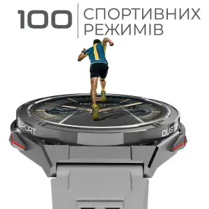 Смарт-годинник HiFuture Active Black/Red UA