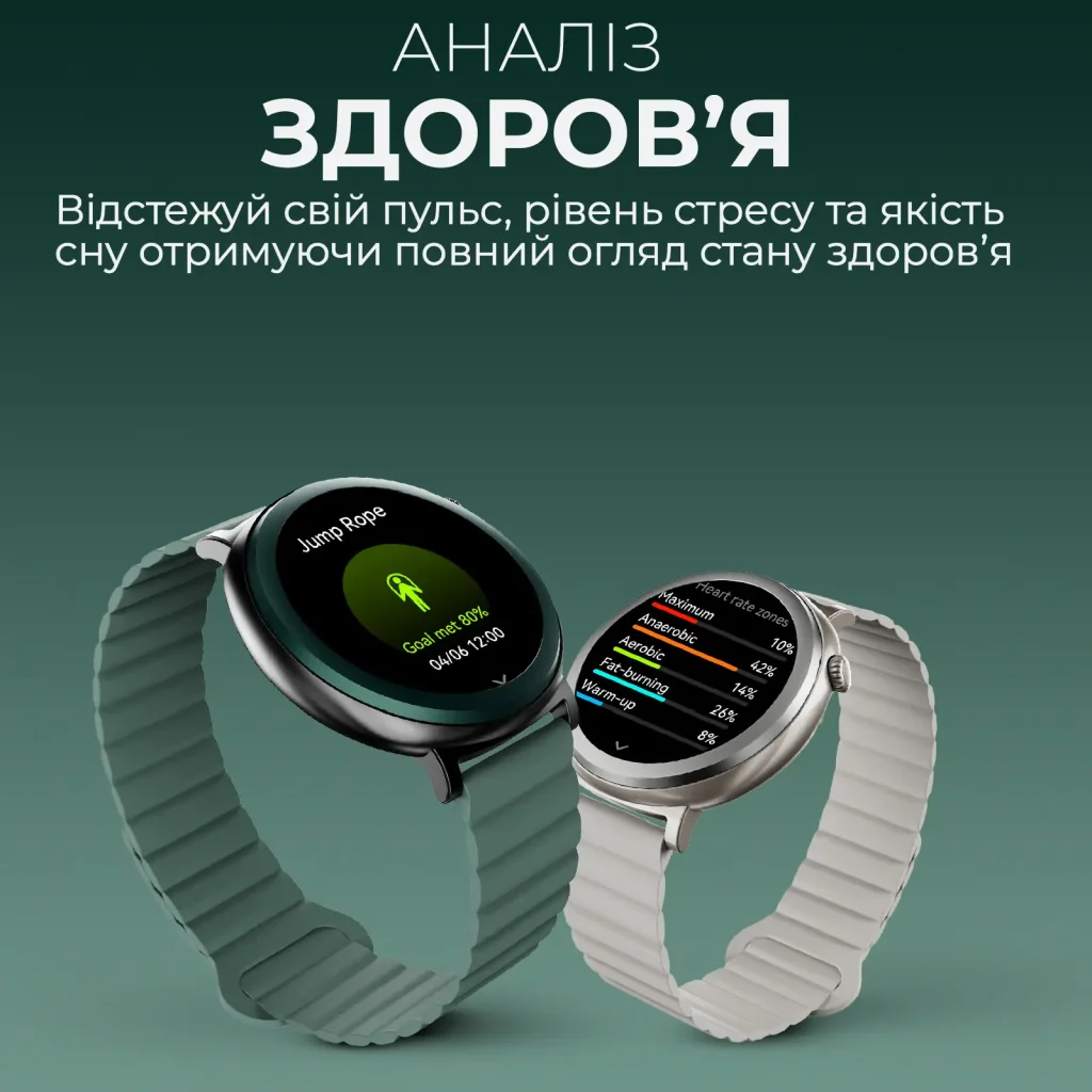 Смарт-часы HiFuture Aurora Silver UA