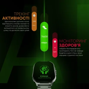 Смарт-часы HiFuture Ultra3 Pro Black UA