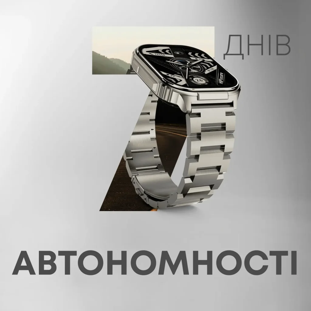 Смарт-часы HiFuture Ultra3 Pro Black UA