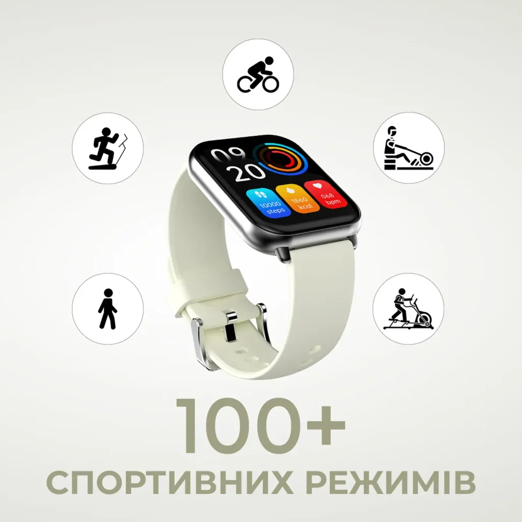 Смарт-часы HiFuture Zone2 Black UA