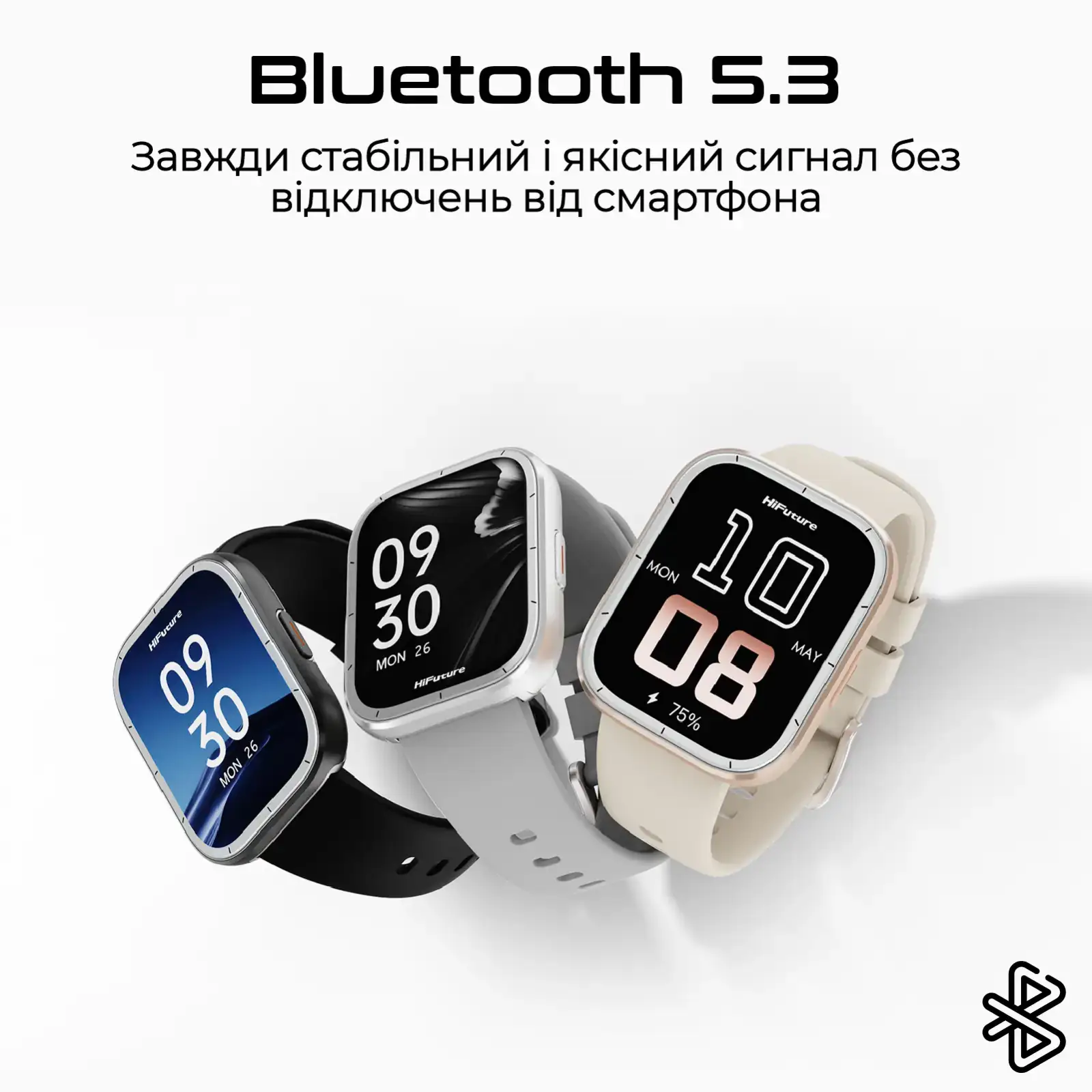 Смарт-часы HiFuture Zone3 RoseGold UA
