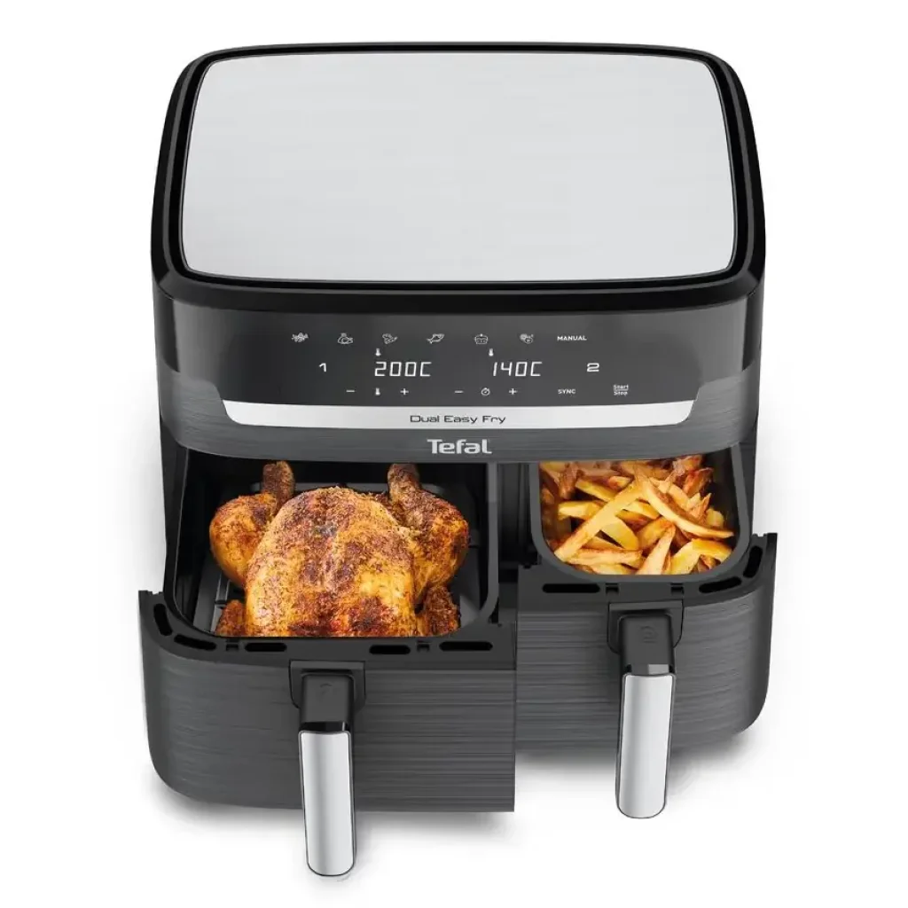 Мультипечь Tefal Dual EasyFry&Grill AirFryer EY905B10 UA