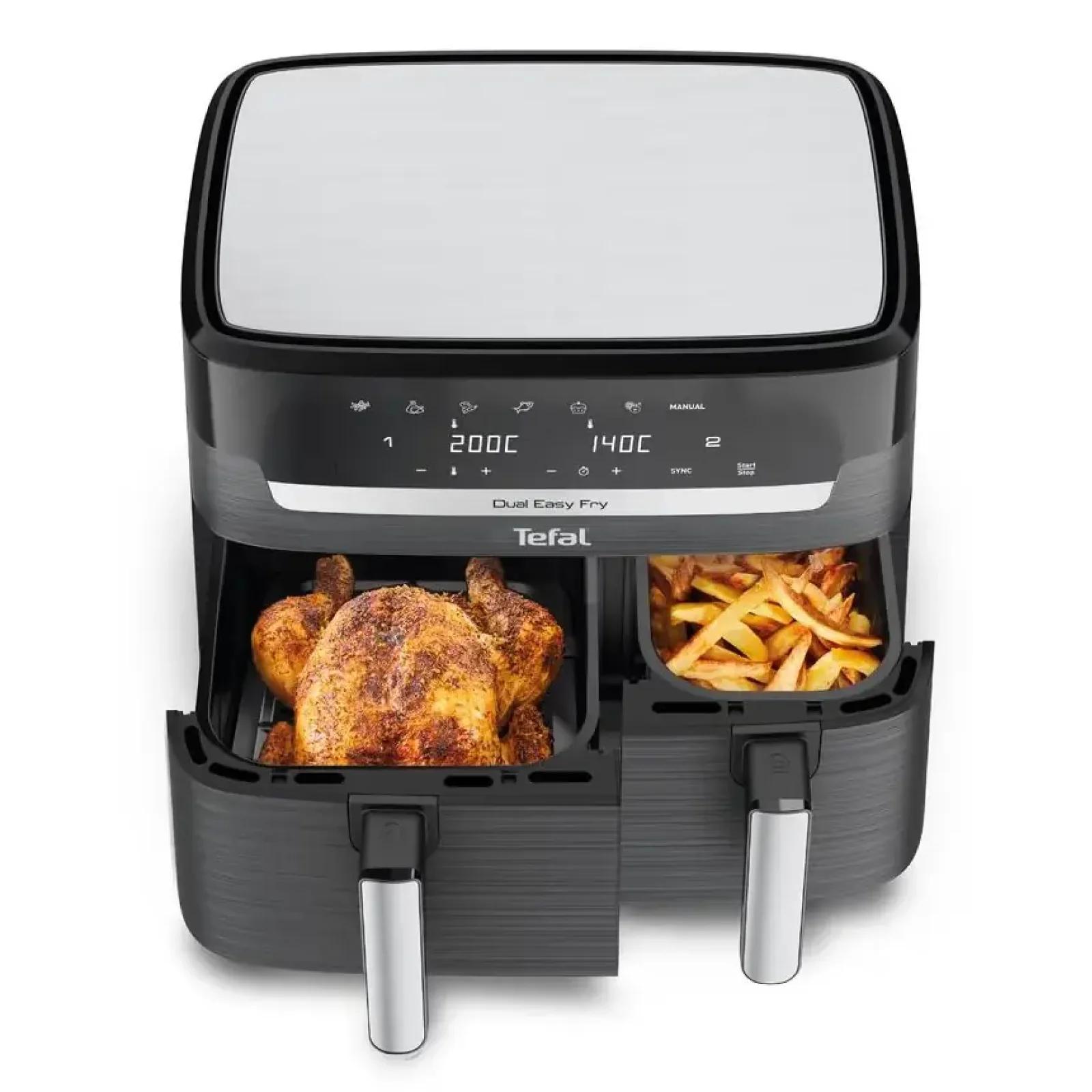 Мультипечь Tefal Dual EasyFry&Grill AirFryer EY905B10 UA
