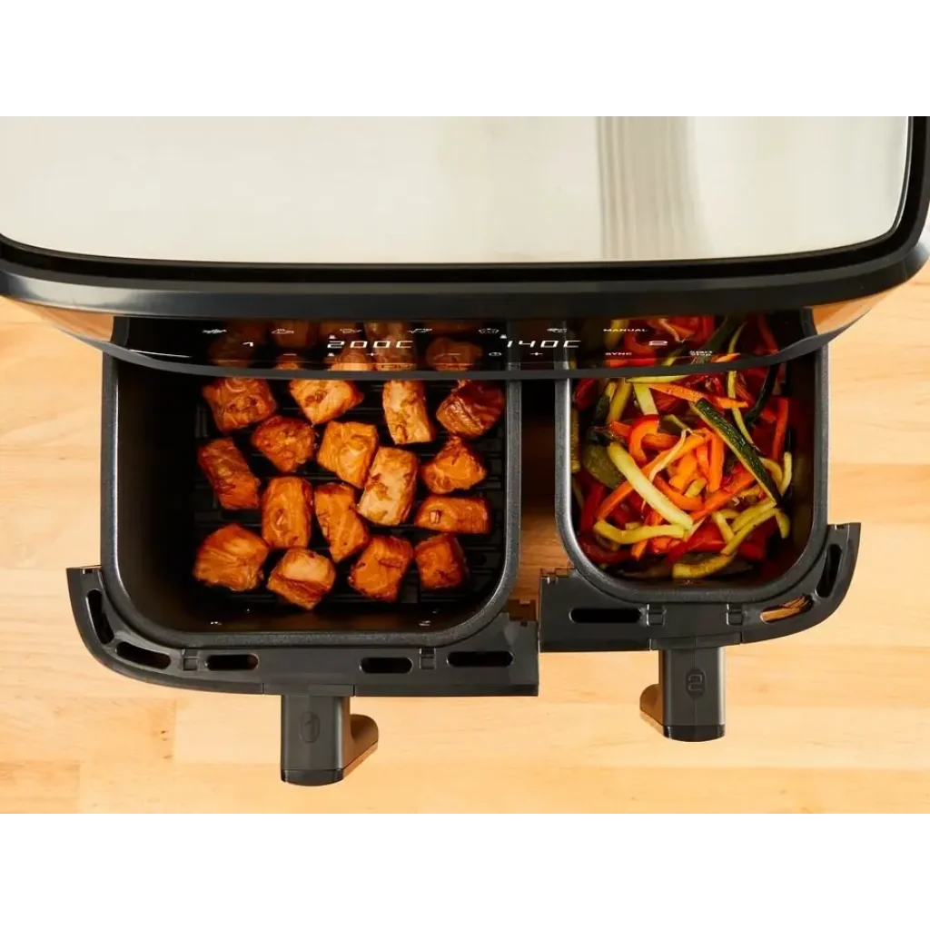 Мультипечь Tefal Dual EasyFry&Grill AirFryer EY905B10 UA