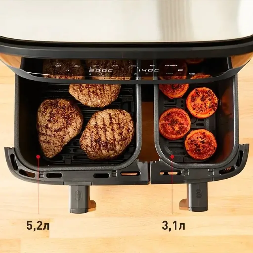 Мультипечь Tefal Dual EasyFry&Grill AirFryer EY905B10 UA