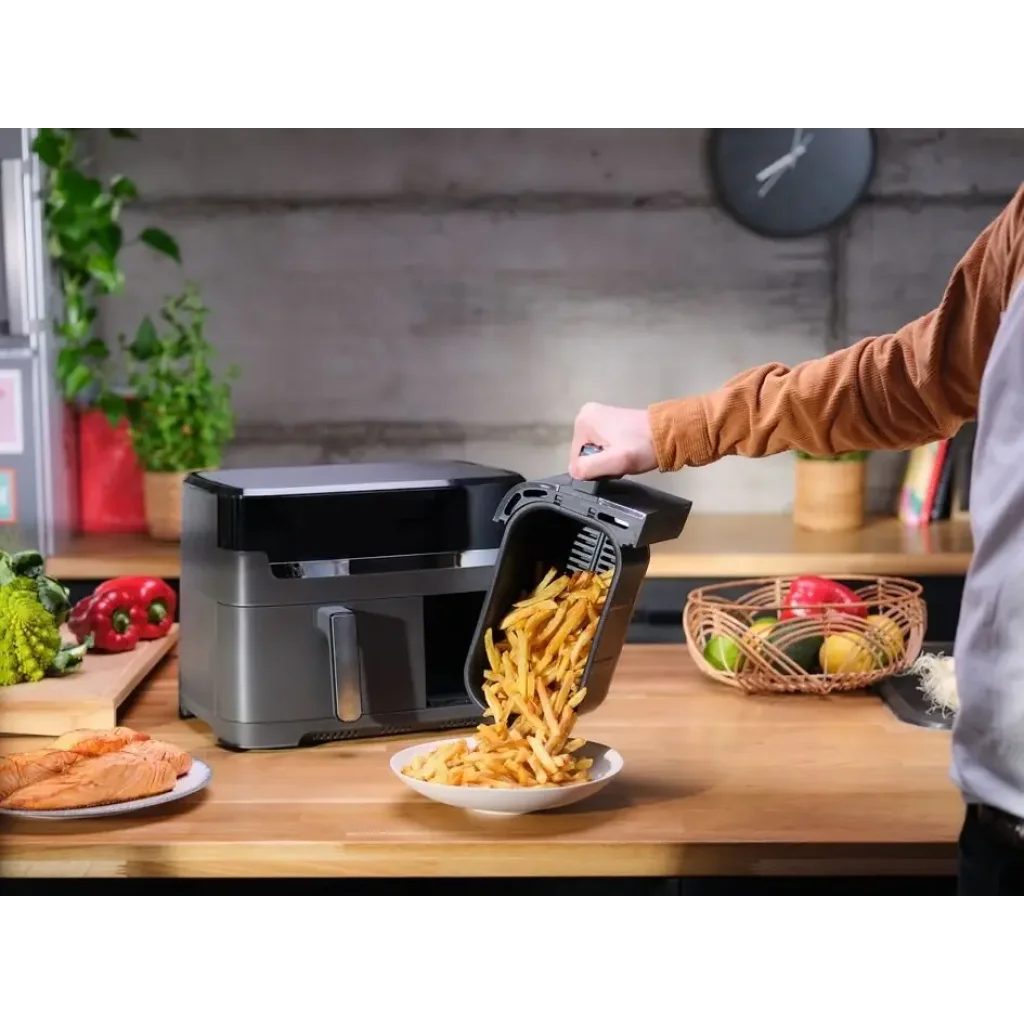 Мультипечь Tefal Dual EasyFry&Grill AirFryer EY905B10 UA