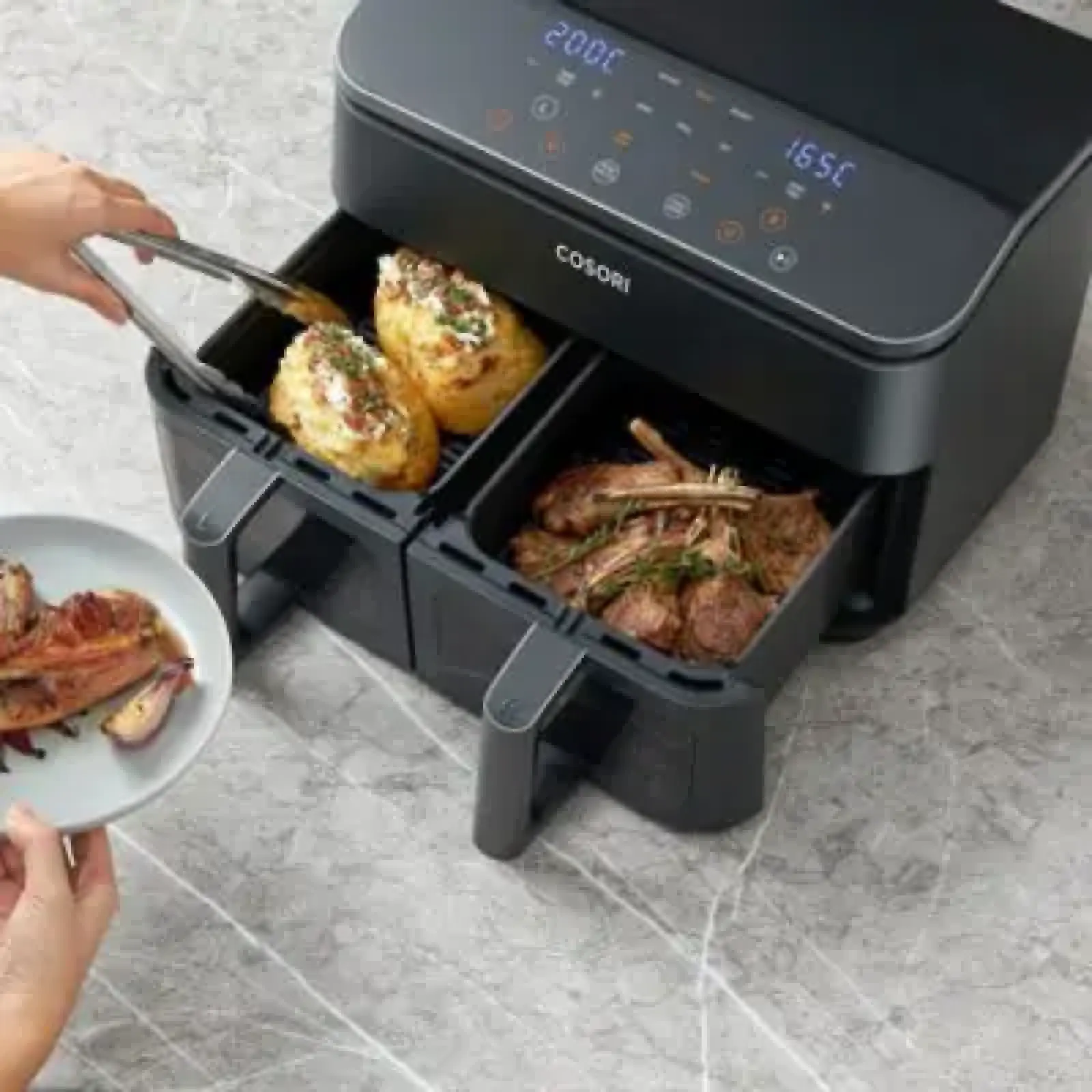 Мультипіч Cosori Dual Basket CAF-R901-AEU (KAAPAFCSNEU0181Y) UA