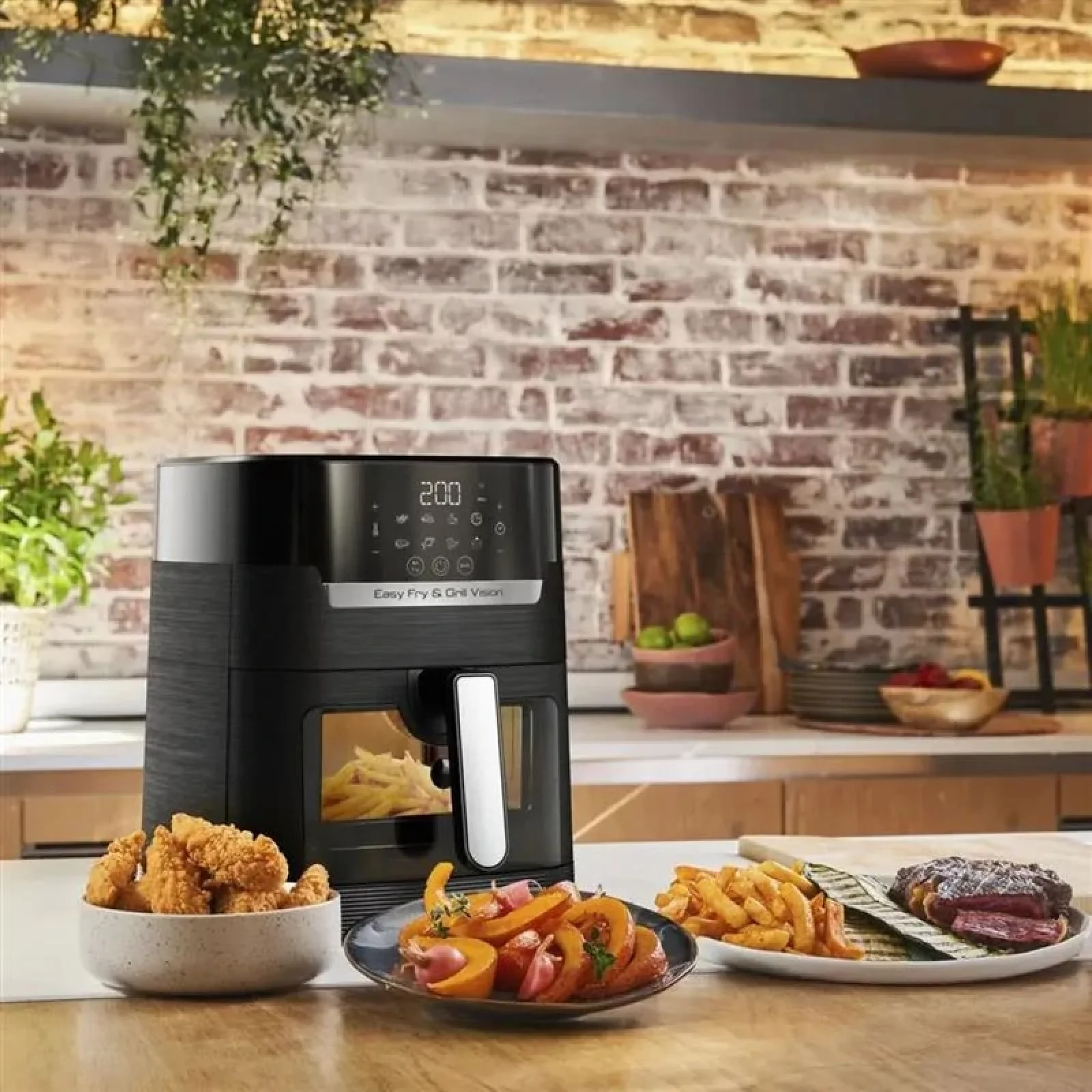 Мультипечь Tefal EasyFry&Grill Vision Window EY506810 UA