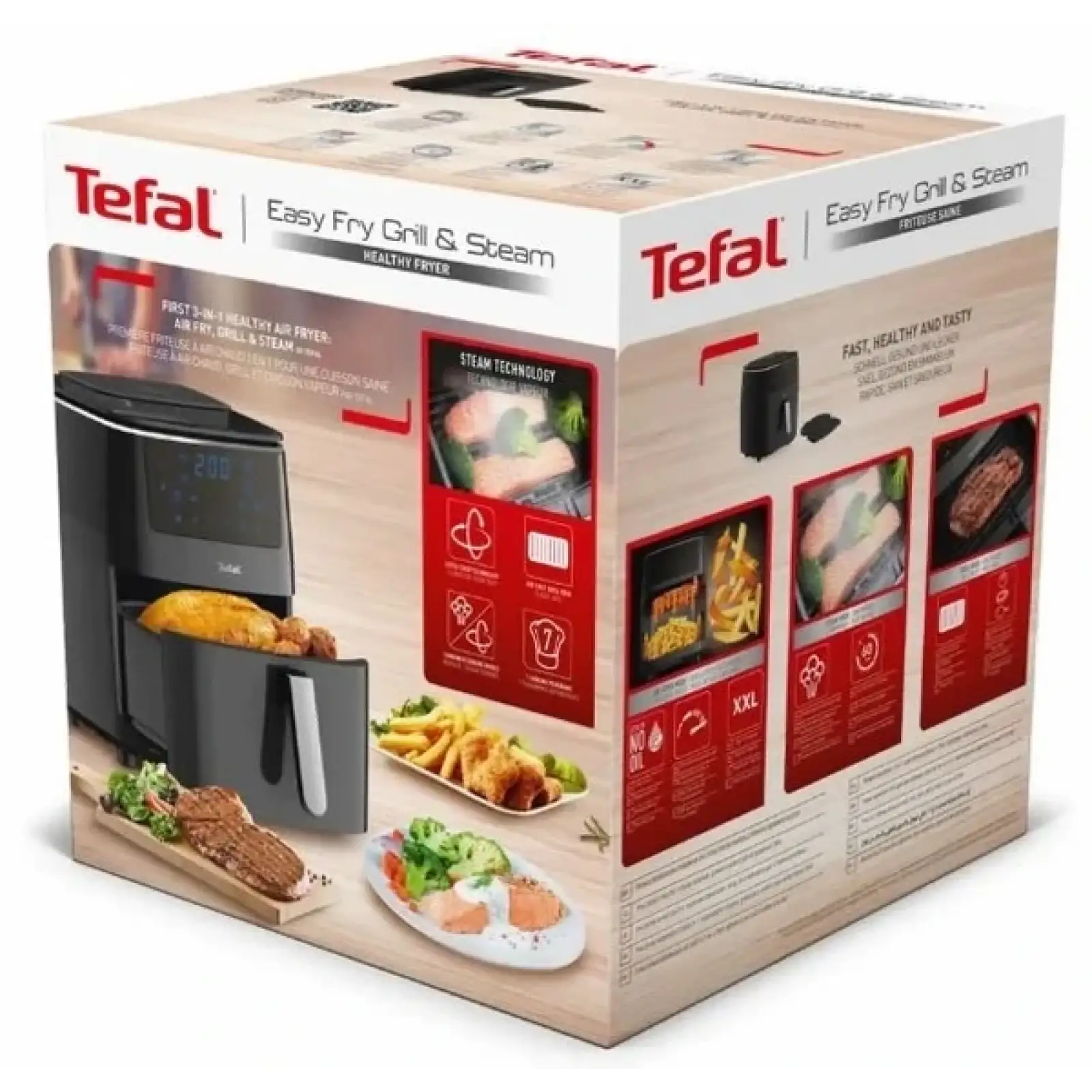 Мультипечь Tefal EasyFry&Steam FW201815 UA