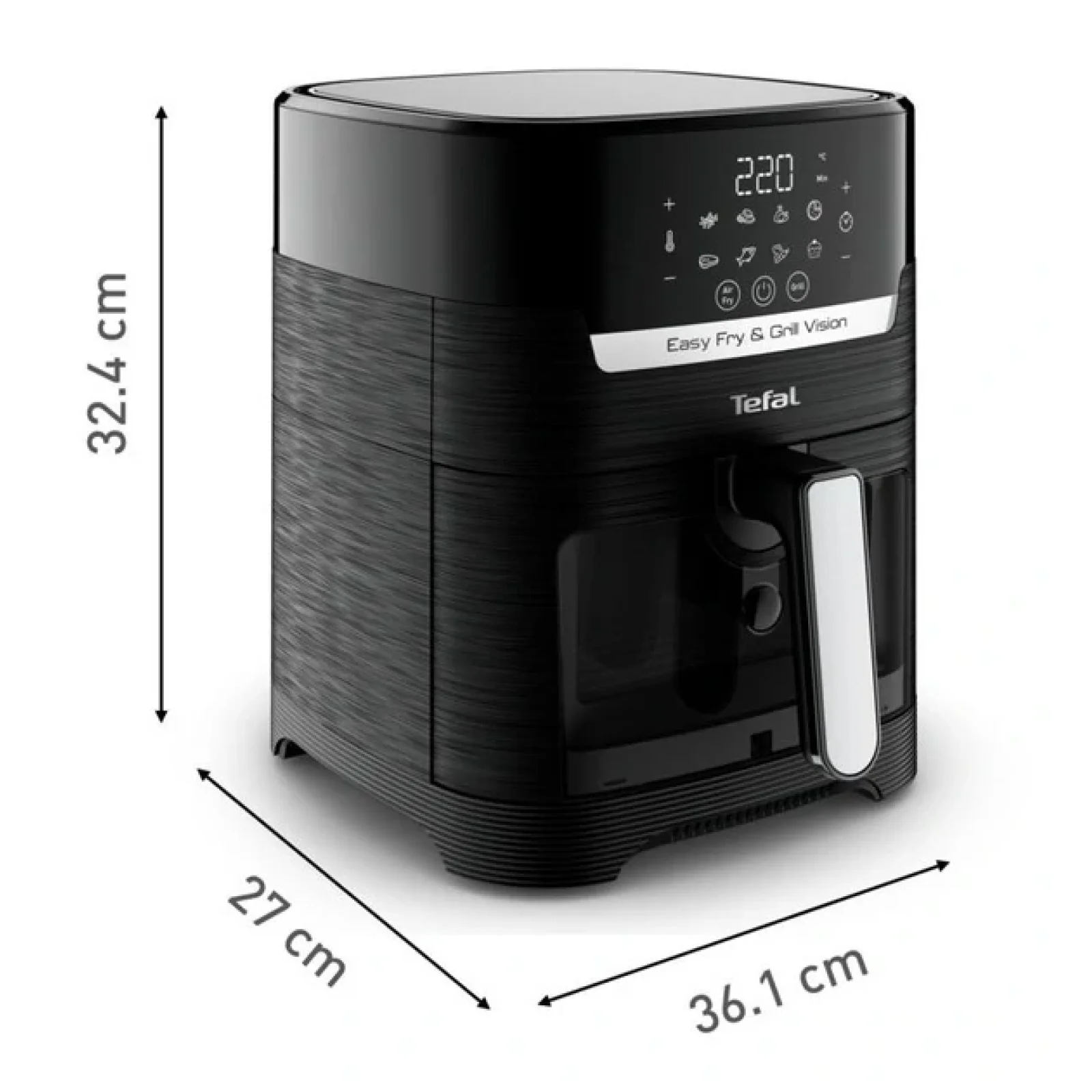 Мультипечь Tefal EasyFry&Grill Vision Window EY506810 UA