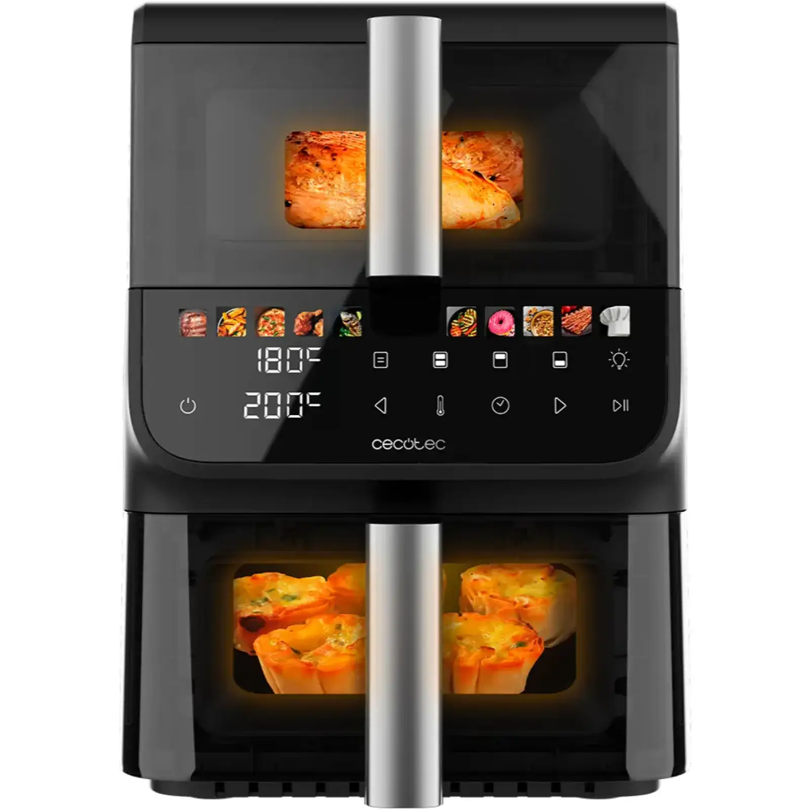 Мультипечь Cecotec Cecofry DuoLevel 10000 Duosize Window (A01EU01109328) UA