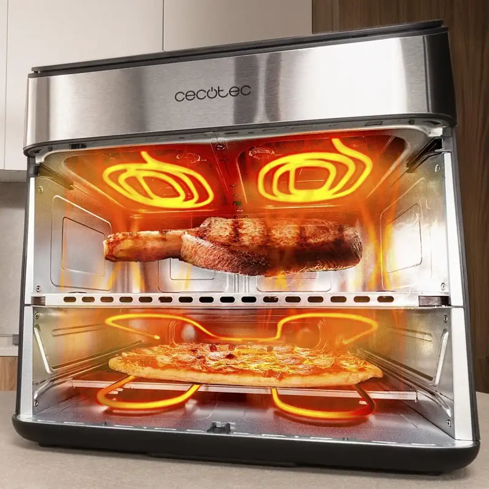 Мультипіч Cecotec Cecofry FoodCourt 18000 4Pizza+ (A90_EU01_120299) UA