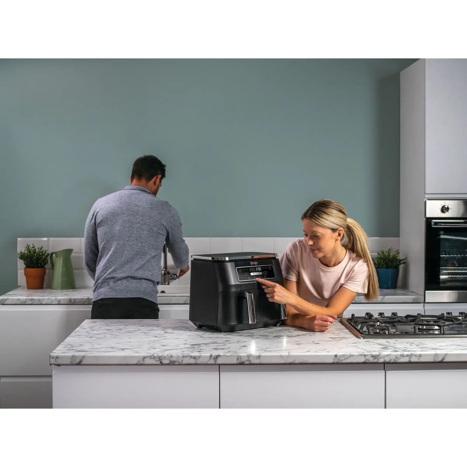 Мультипечь Ninja Air Fryer Dual Zone AF200EU UA