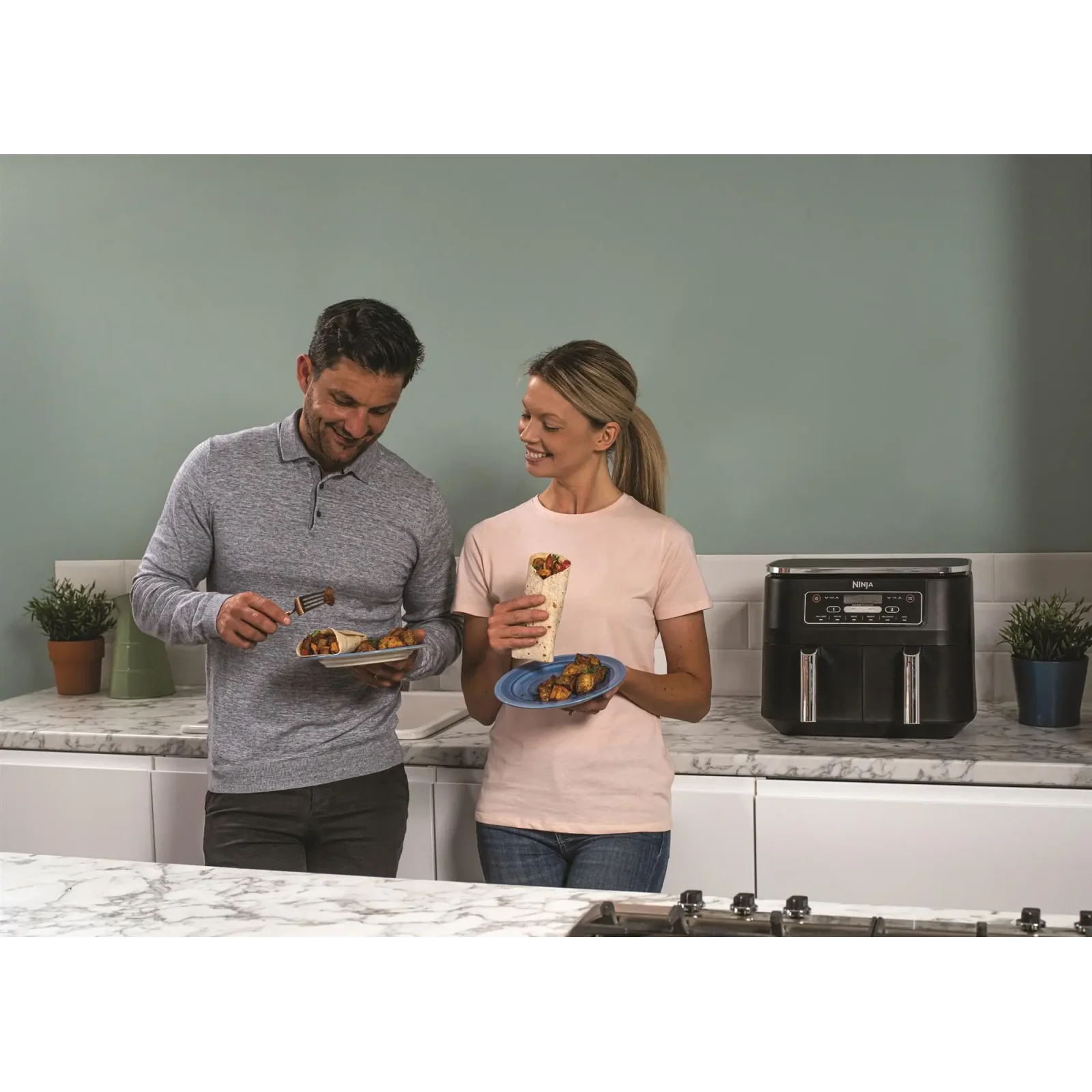 Мультипечь Ninja Foodi Dual Zone AF300EU UA