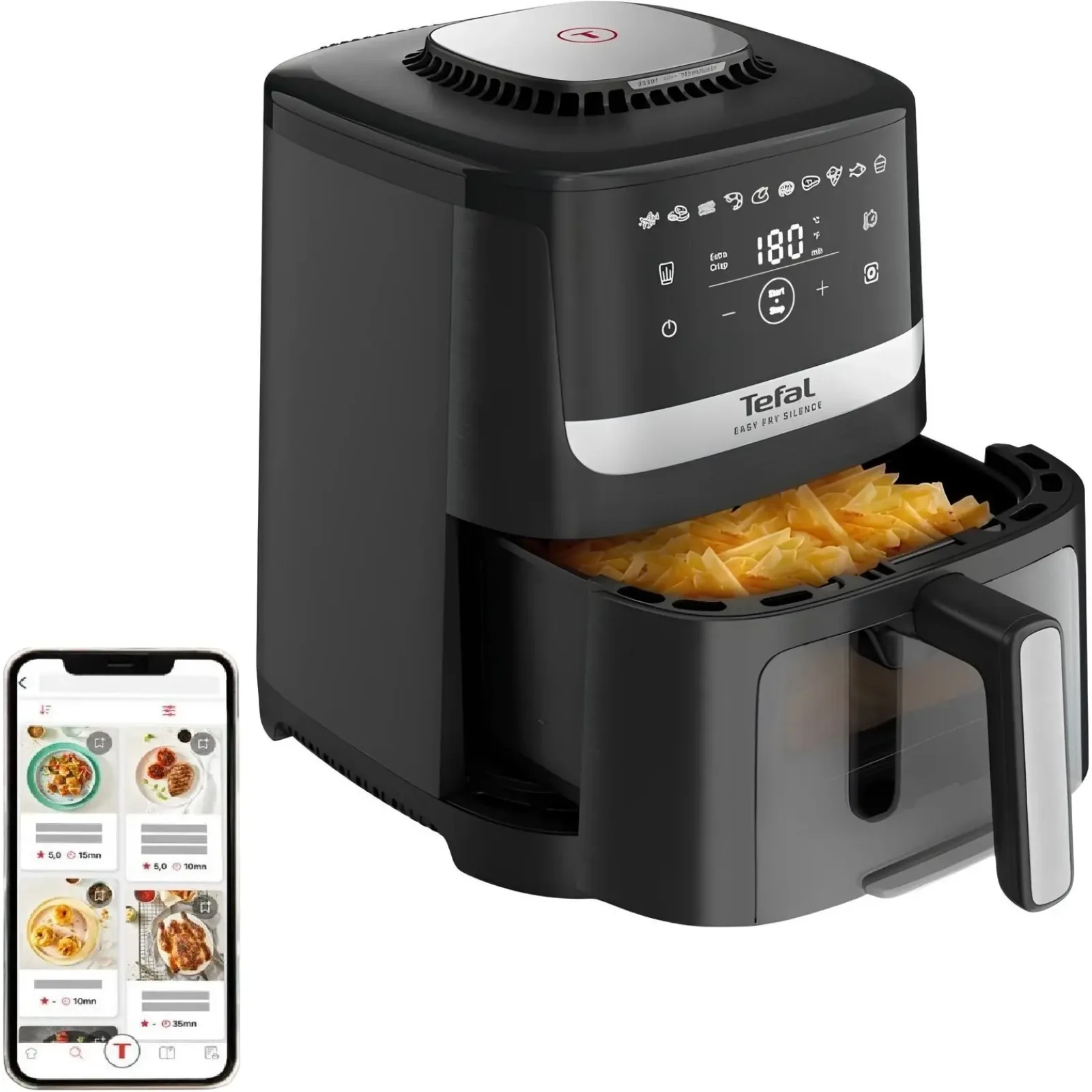Мультипіч Tefal Easy Fry Silence Vision EY5568E0 UA