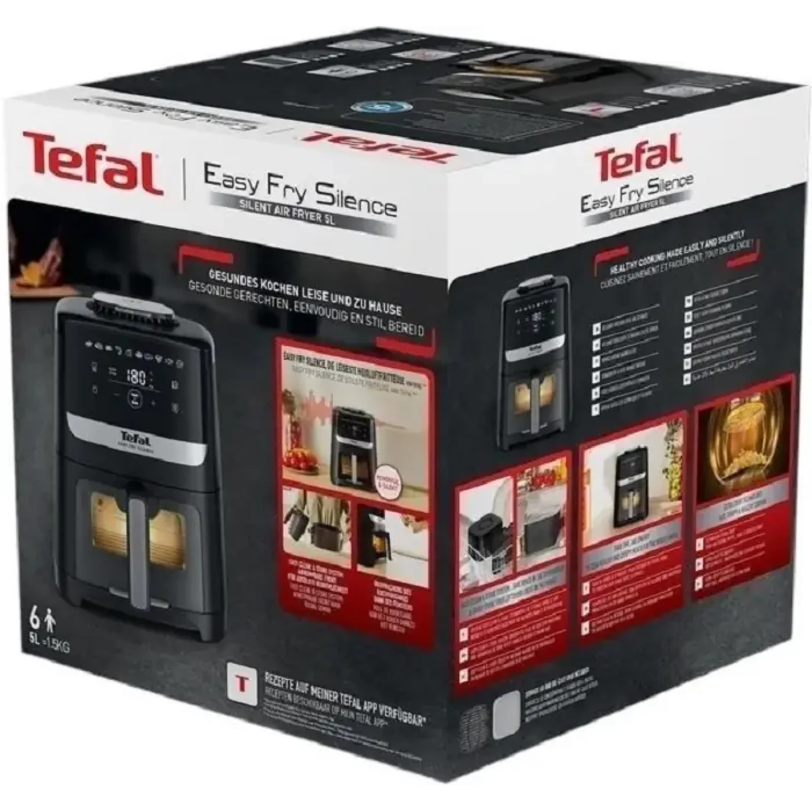 Мультипіч Tefal Easy Fry Silence Vision EY5568E0 UA