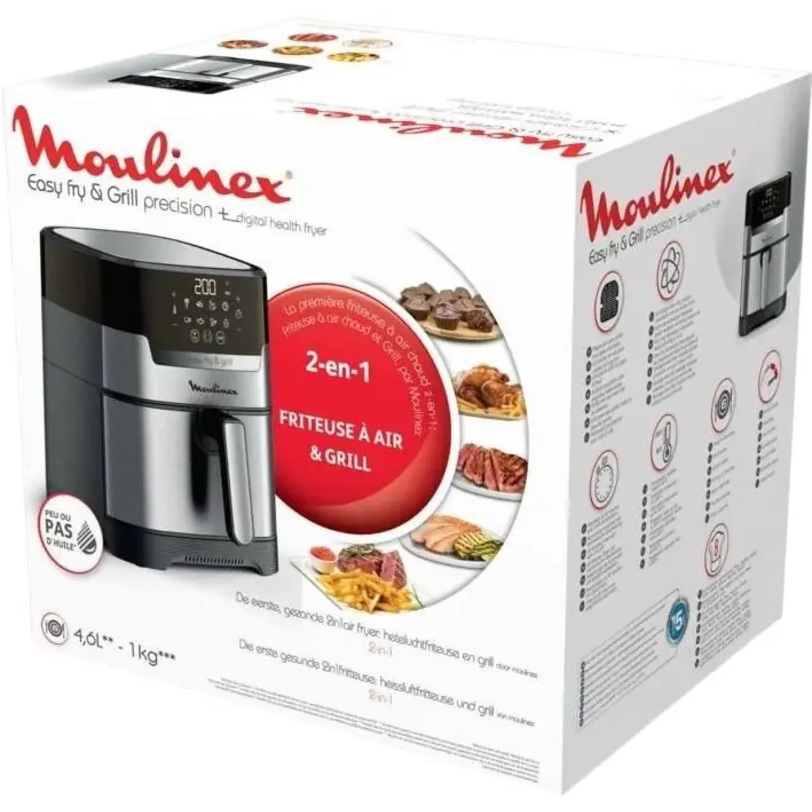 Мультипіч Moulinex EasyFry&Grill Digital EZ505D10 UA