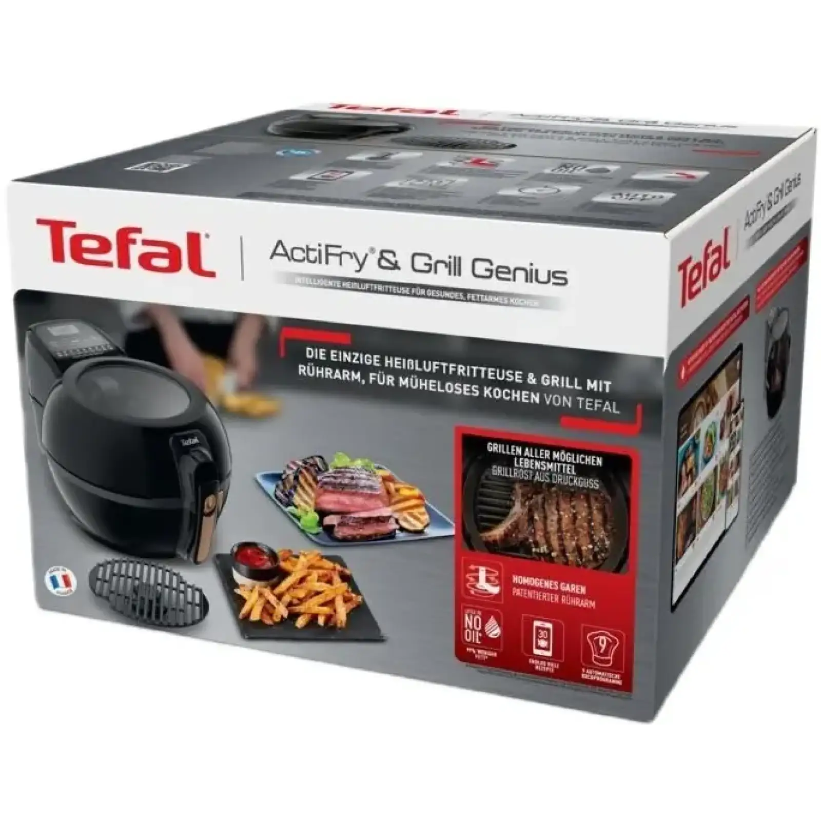 Мультипечь Tefal ActiFry & Grill Genius FZ775810 UA