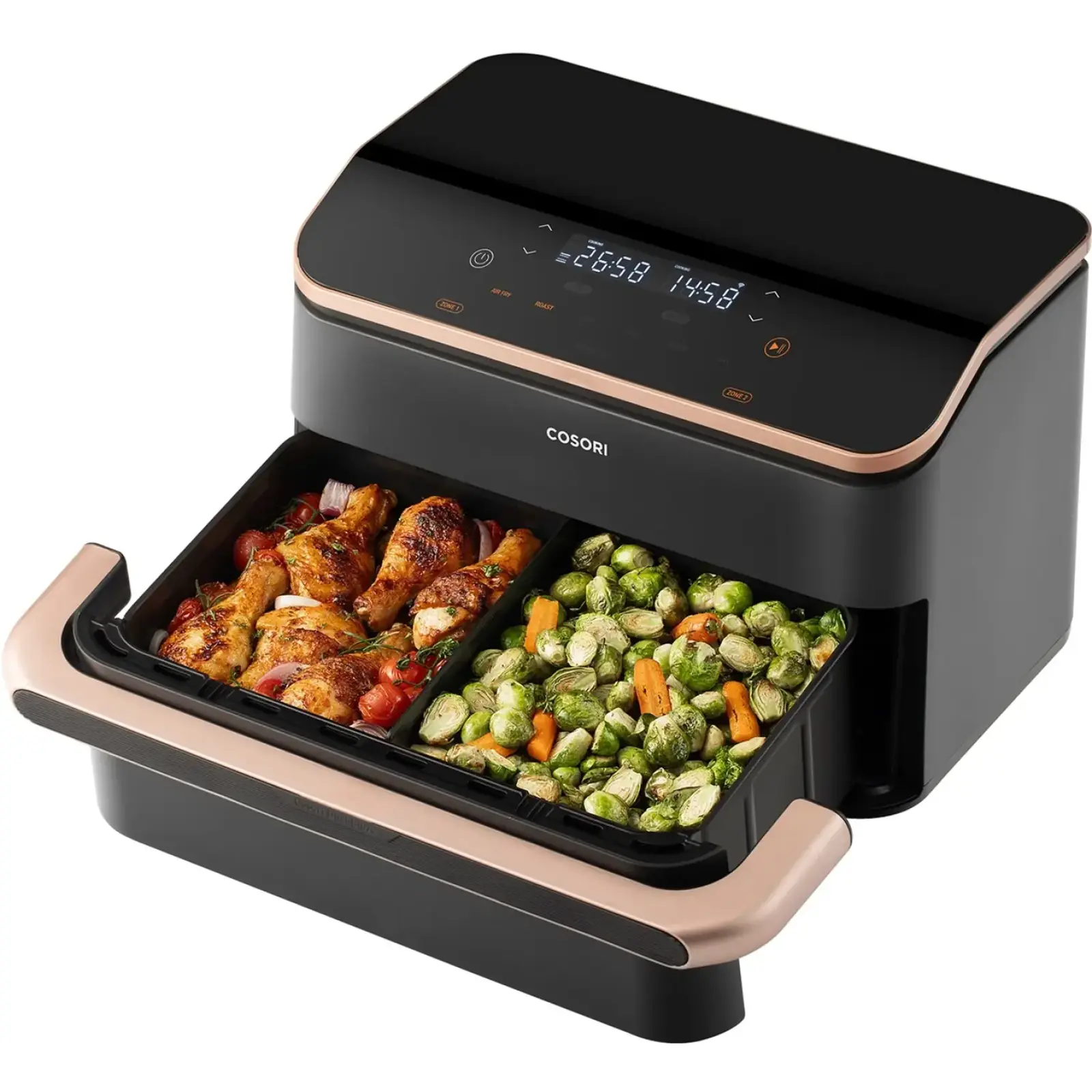 Мультипіч Cosori Dual Blaze Twinfry CAF-TF101S-AEUR (KAAPAFCSSEU0204Y) UA