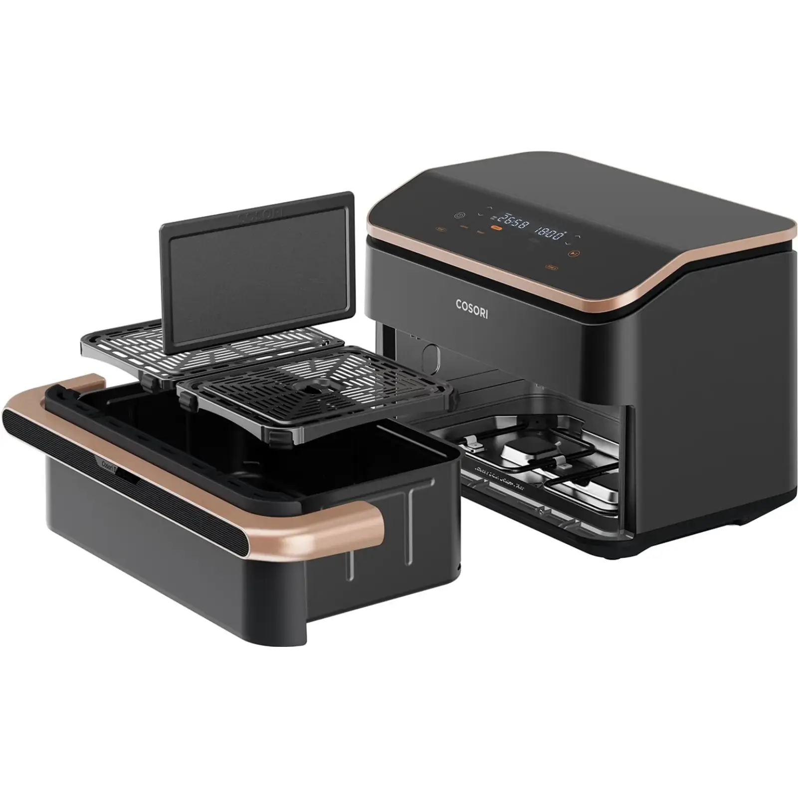 Мультипіч Cosori Dual Blaze Twinfry CAF-TF101S-AEUR (KAAPAFCSSEU0204Y) UA