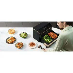 Мультипіч Cosori Dual Blaze Twinfry CAF-TF101S-AEUR (KAAPAFCSSEU0204Y) UA