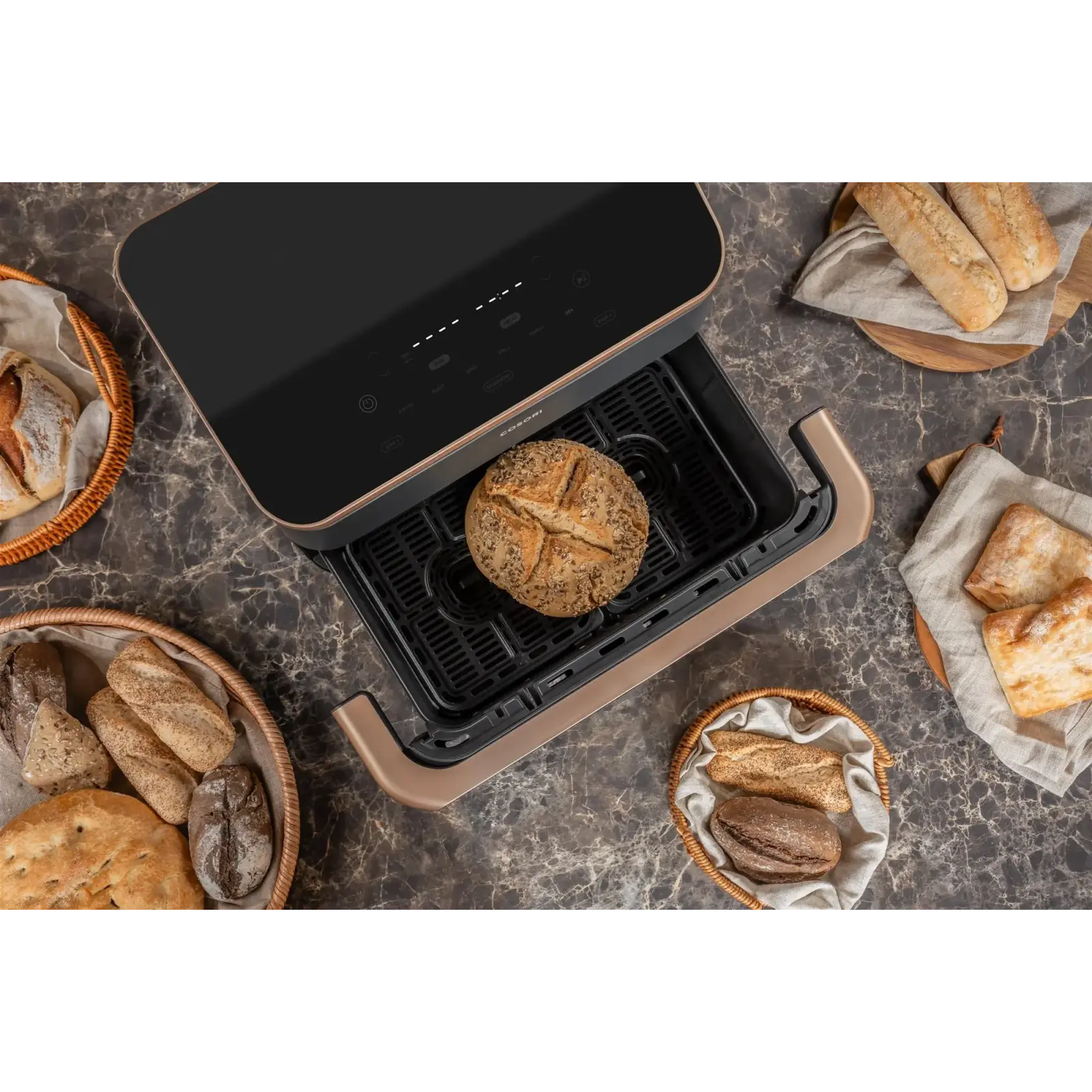 Мультипіч Cosori Dual Blaze Twinfry CAF-TF101S-AEUR (KAAPAFCSSEU0204Y) UA