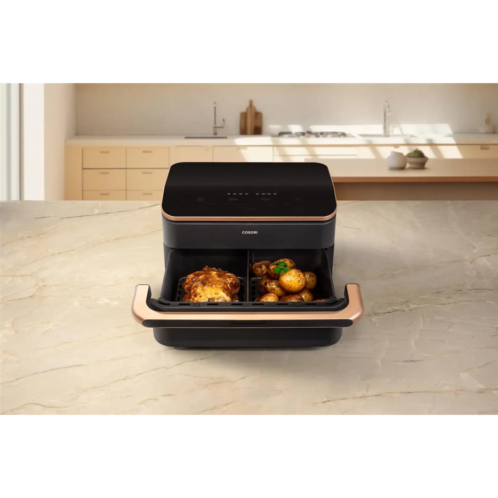 Мультипіч Cosori Dual Blaze Twinfry CAF-TF101S-AEUR (KAAPAFCSSEU0204Y) UA