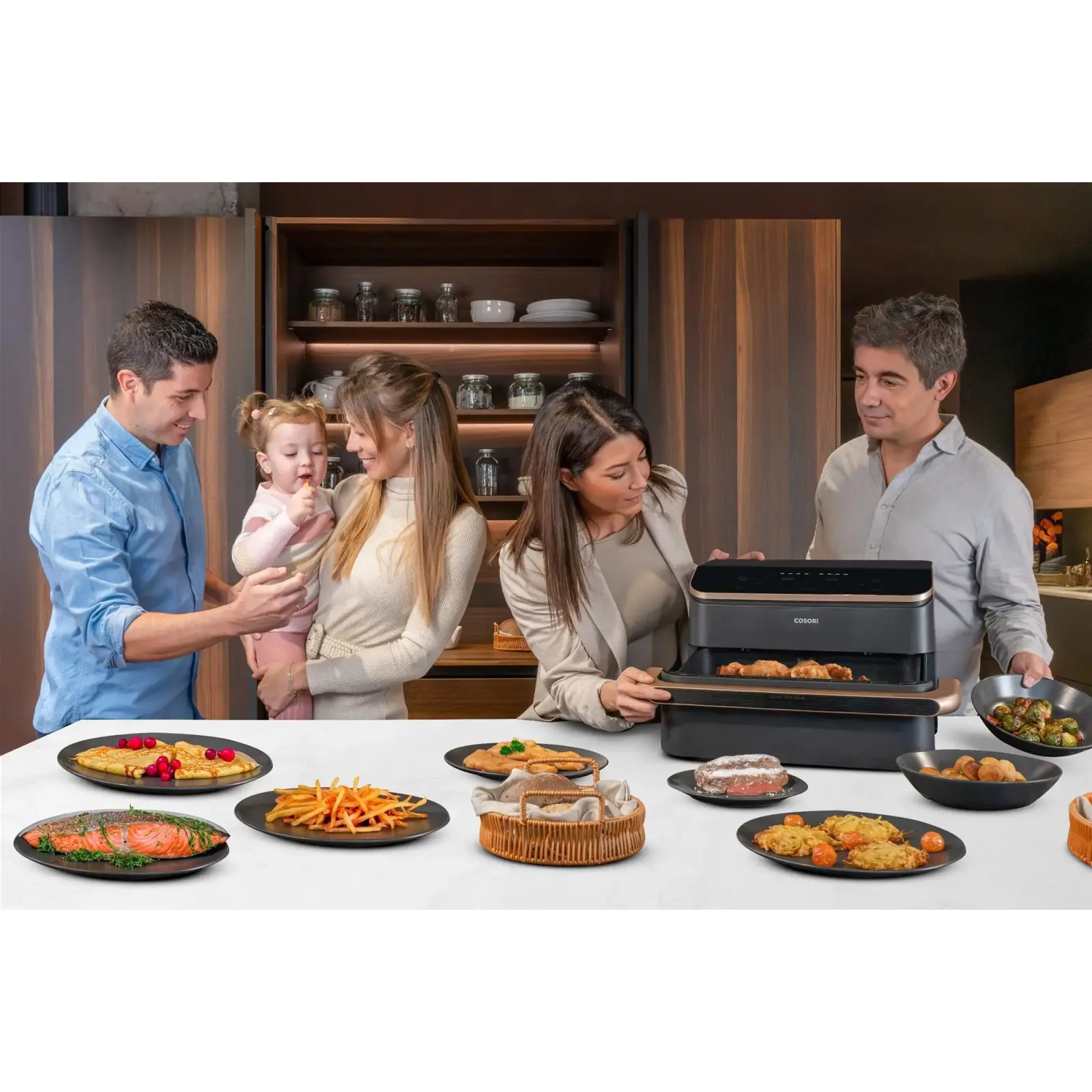 Мультипіч Cosori Dual Blaze Twinfry CAF-TF101S-AEUR (KAAPAFCSSEU0204Y) UA