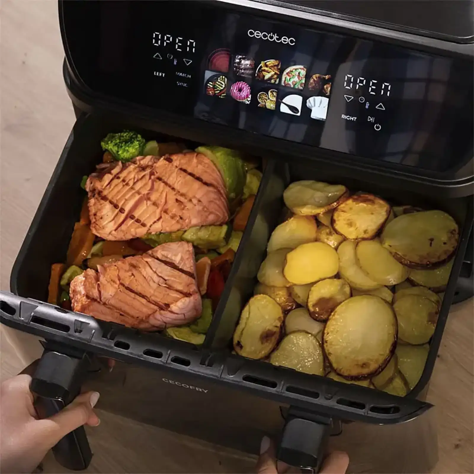 Мультипіч Cecotec Cecofry&Grill Duoheat 10000 (A01_EU01_100842) UA