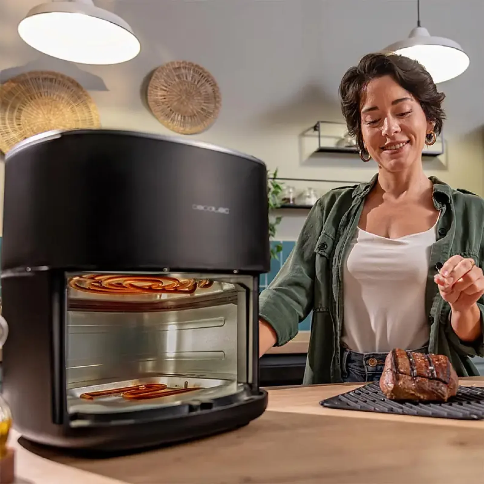 Мультипіч Cecotec Cecofry&Grill Duoheat 6500 (A01_EU01_100500) UA