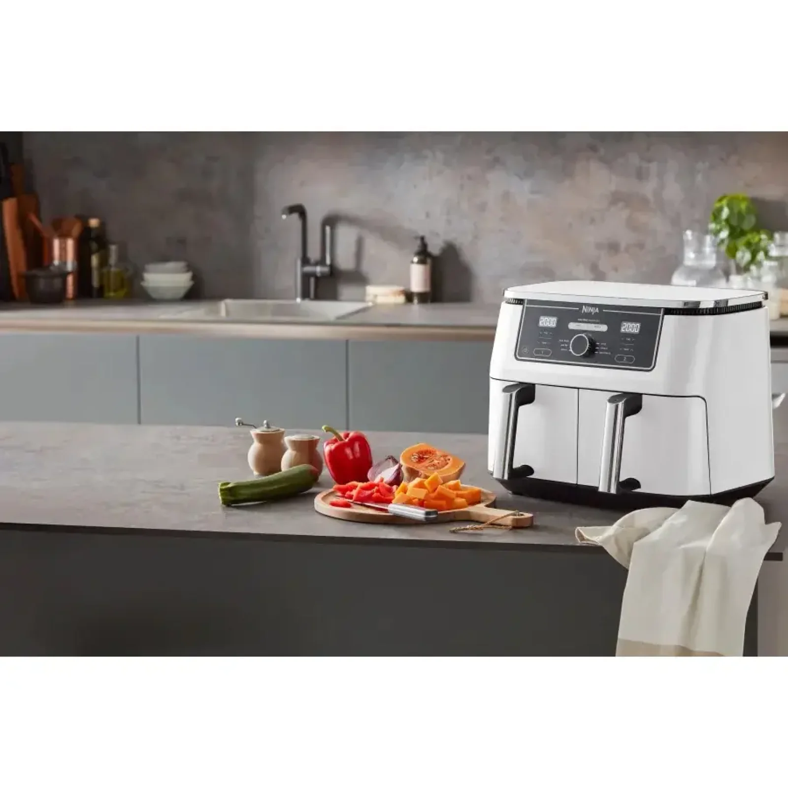 Мультипечь Ninja Foodi Dual Zone AF400EUWH UA