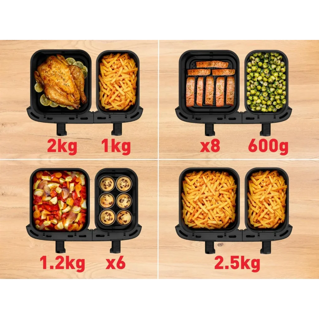 Мультипечь Tefal Dual Easy Fry XXL EY9428E0 UA
