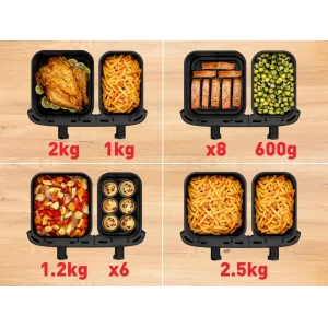Мультипечь Tefal Dual Easy Fry XXL EY9428E0 UA
