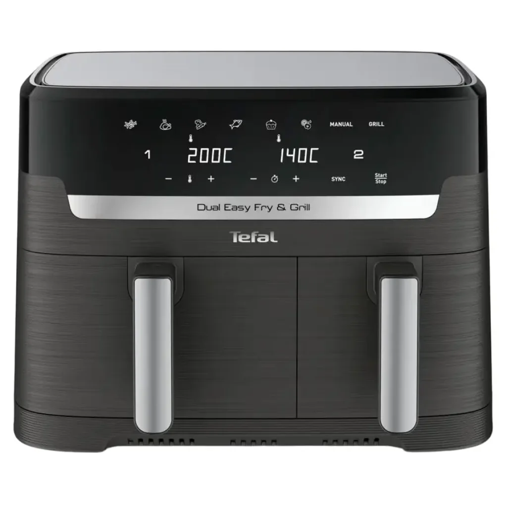 Мультипечь Tefal Dual EasyFry&Grill AirFryer EY905B10 UA