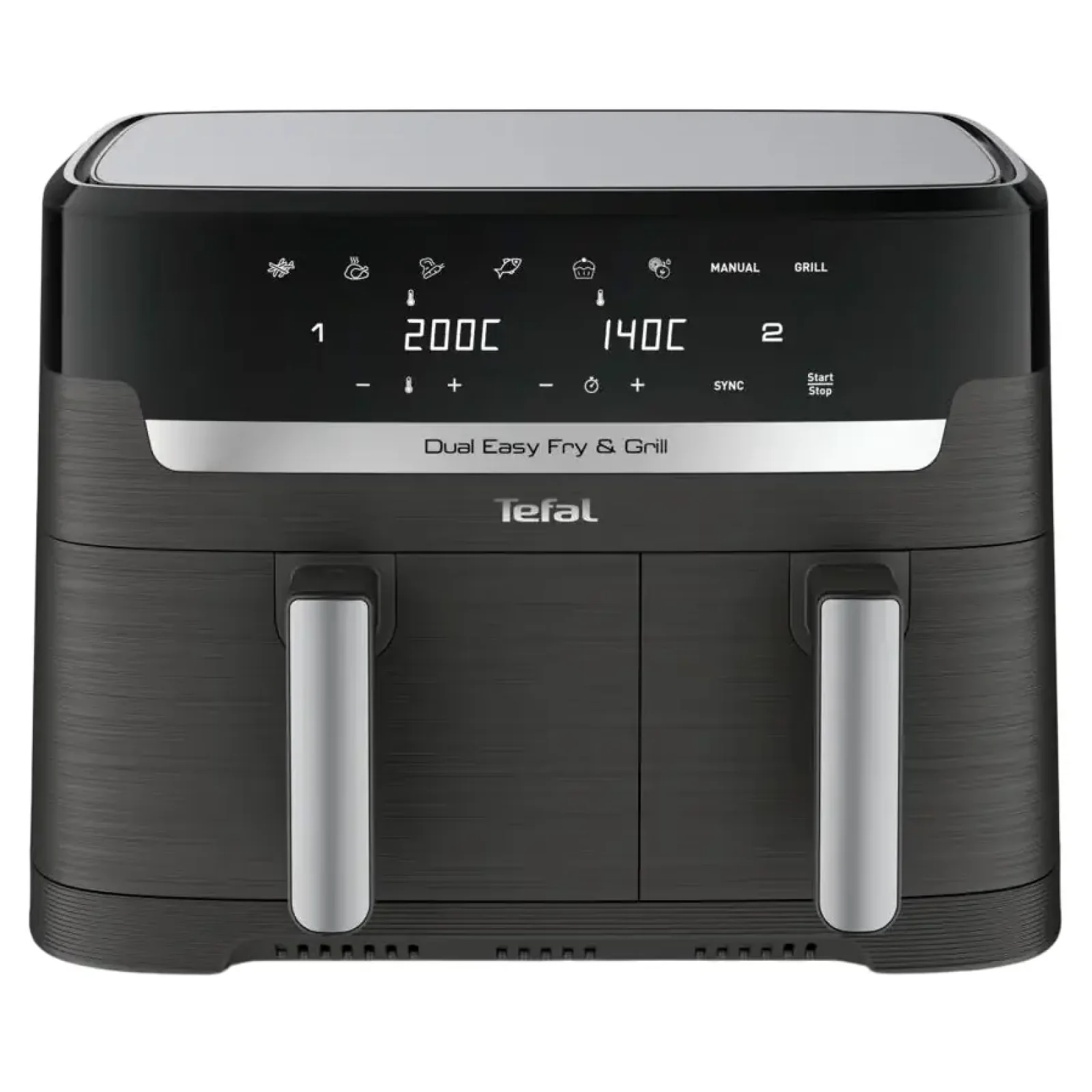 Мультипечь Tefal Dual EasyFry&Grill AirFryer EY905B10 UA