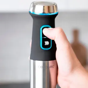 Погружной блендер CECOTEC Power TitanBlack 1200 XL Cream&Crush (CCTC-04292) UA