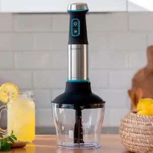 Погружной блендер CECOTEC Power TitanBlack 1200 XL Cream&Crush (CCTC-04292) UA