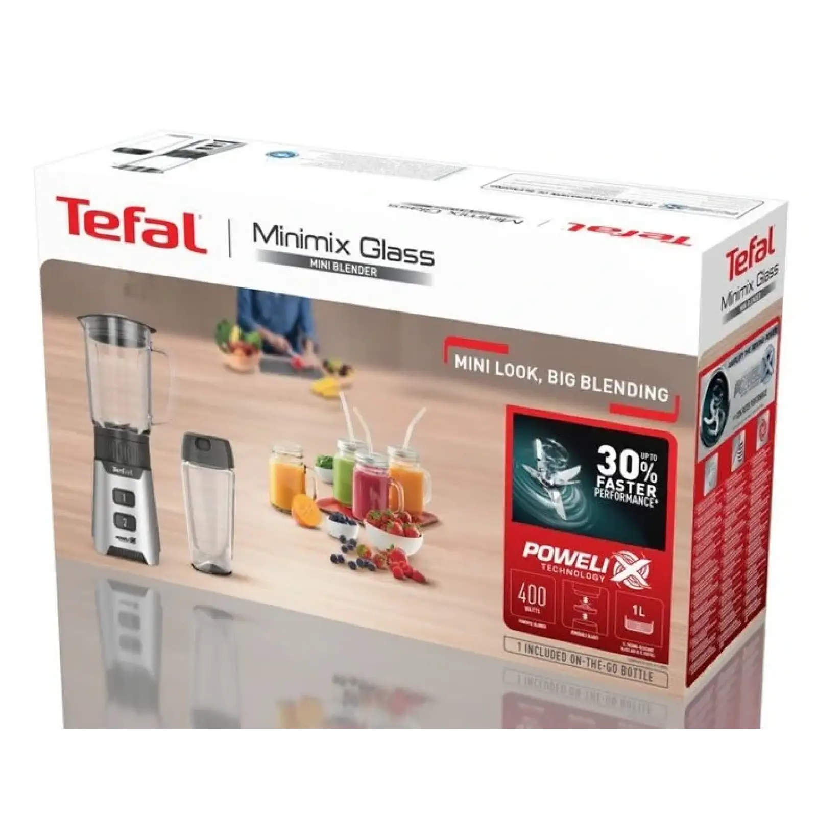 Блендер Tefal Minimix Glass BL16GE30 UA