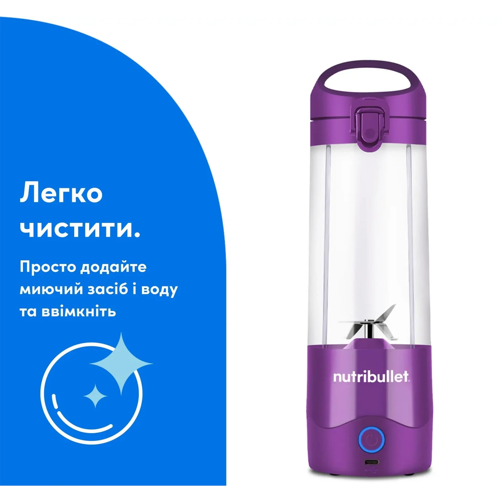 Фітнес-блендер Nutribullet NBP003PU UA
