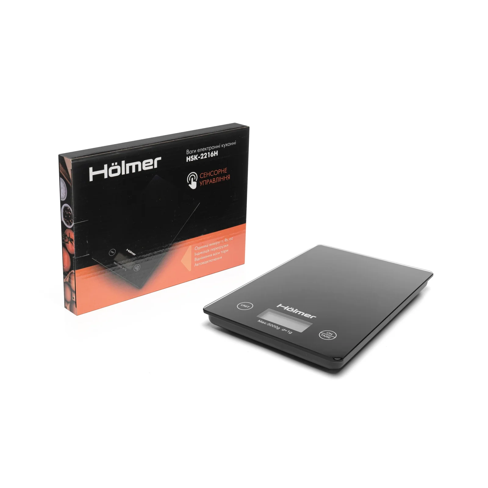 Ваги кухонні Holmer HSK-2216H UA